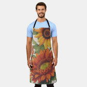 Schürze zu Halloween oder Erntedank (Getragen)