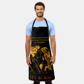 Schürze zum Thema "Freundschaft" für GRILLEN (Getragen)