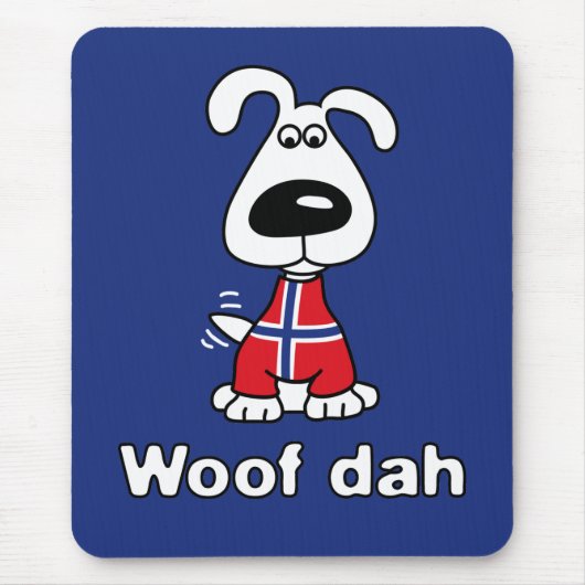 Schuss Dah Mausunterlage Mousepad (Vorne)
