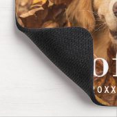 Schuss | das Foto Ihr Hundes und ein Tatzen-Druck Mousepad (Ecke)