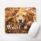 Schuss | das Foto Ihr Hundes und ein Tatzen-Druck Mousepad (Mit Mouse)