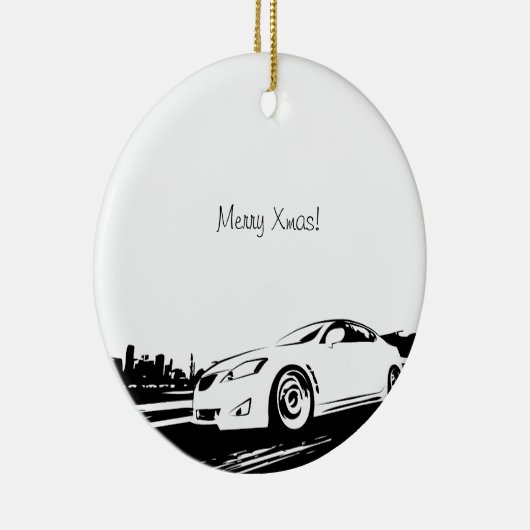 Schuss des Rollens IS250 Keramikornament (Rechts)