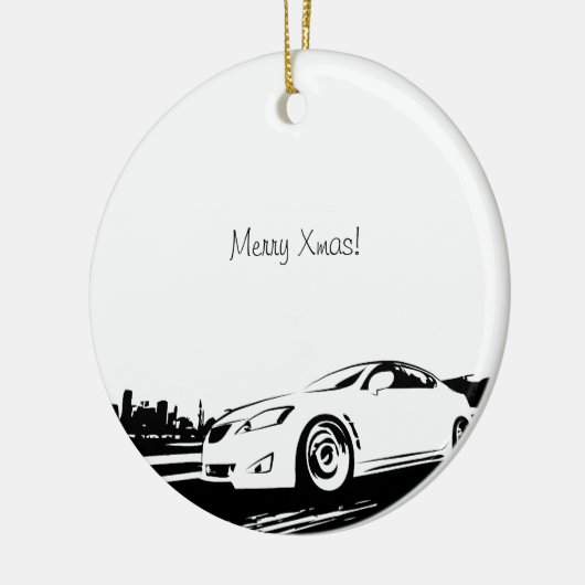 Schuss des Rollens IS250 Keramikornament (Links)