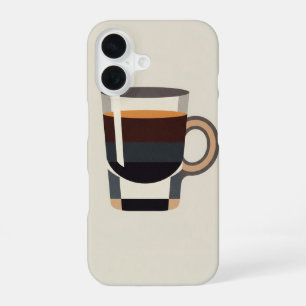 Schuss Espresso Vintage iPhone 16 Hülle