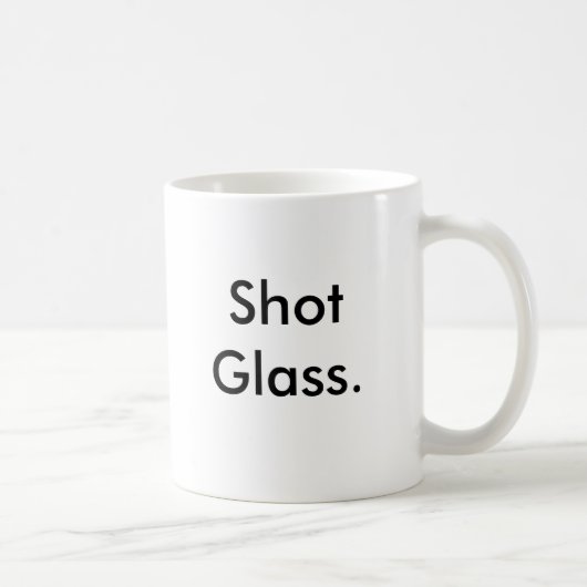 Schuss-Glas Kaffeetasse (Rechts)