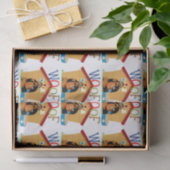 Schuss-Hund Seidenpapier (Geschenk)