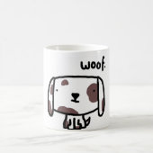 Schuss. HundeTasse Kaffeetasse (Mittel)
