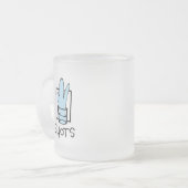 Schuss Mattierte Tasse (Vorderseite Links)
