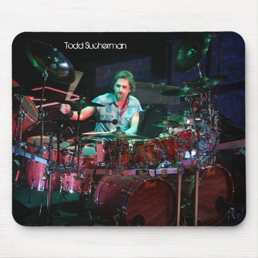 SCHUSS-Mausunterlage Todds Sucherman Live Mousepad (Vorne)