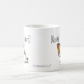 Schuss? Meow! Kitty-u. Welpen-Tasse! Kaffeetasse (Mittel)