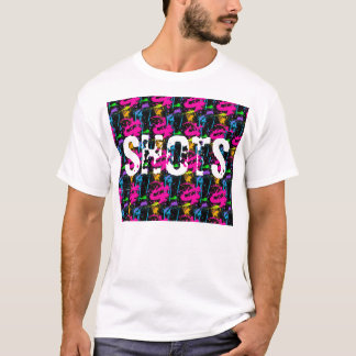 Schuss-Neon-T-Shirts T-Shirt