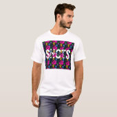 Schuss-Neon-T-Shirts T-Shirt (Vorne ganz)