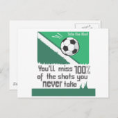 Schuss! Postkarte (Vorne/Hinten)