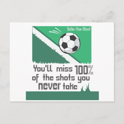 Schuss! Postkarte (Vorderseite)