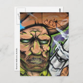 Schuss Postkarte (Vorne/Hinten)