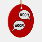 Schuss-Schuss Keramikornament (Rechts)