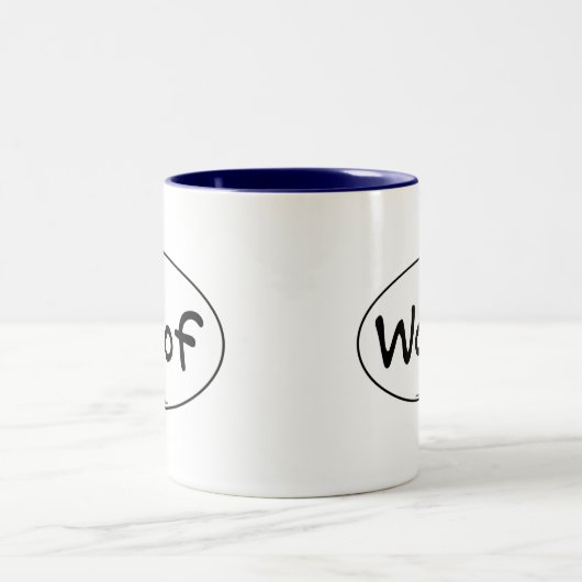 Schuss-Tasse Zweifarbige Tasse (Mittel)