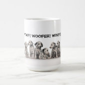 SCHUSS, WOOFIER, WOOFIEST! KAFFEETASSE (Mittel)
