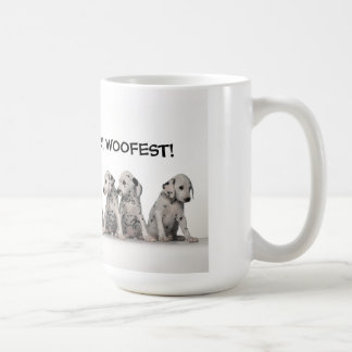 SCHUSS, WOOFIER, WOOFIEST! KAFFEETASSE