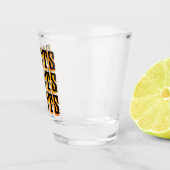 Schüsse Schüsse Schüsse Orange Schnapsglas (Rechts)