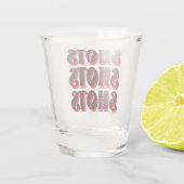 Schüsse Schüsse Schüsse Schnapsglas (Rückseite)