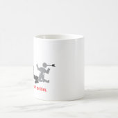 Schüsse ziehen Zombies an Kaffeetasse (Mittel)
