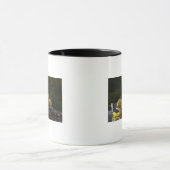 Schüssel Äpfel und Blätter Tasse (Zentrum)