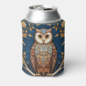 Schüssel auf einem Ast blauer Herbstuntergrund Jug Dosenkühler (Kanne Rückseite)