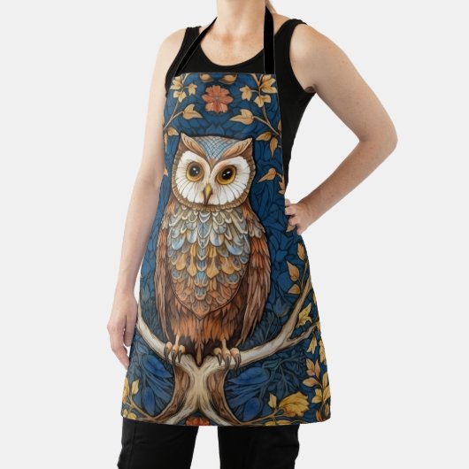 Schüssel auf einem Ast blauer Herbstuntergrund Jug Schürze (InSitu)