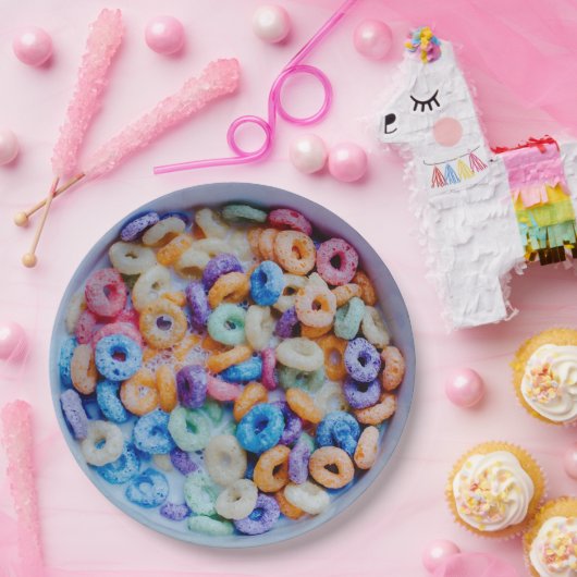 Schüssel buntes Getreide-WegwerfpapierTeller Pappteller (Party)