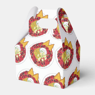 Schüssel Chili Chili Chile auf Carne Cookoff Leben Geschenkschachtel