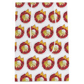 Schüssel Chili Chili Chile auf Carne Cookoff Leben Mittlere Geschenktüte (Rückseite)