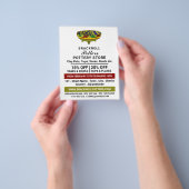 Schüssel dekorieren, Keramik-Geschäft, Potter-Werb Flyer (Gruppe)