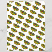 Schüssel dekorieren, Keramik-Geschäft, Potter-Werb Flyer (Hinten)