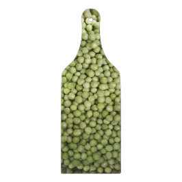 Schüssel des Erbsen-Glasschneiden-Brettes Schneidebrett