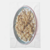Schüssel des Hafermehls Handtuch (Vertikal)