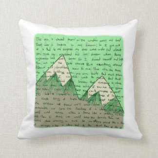 Schüssel des Orangenkissens Kissen