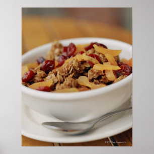 Schüssel Granola Poster