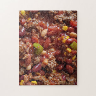 Schüssel heißer Chili Puzzle