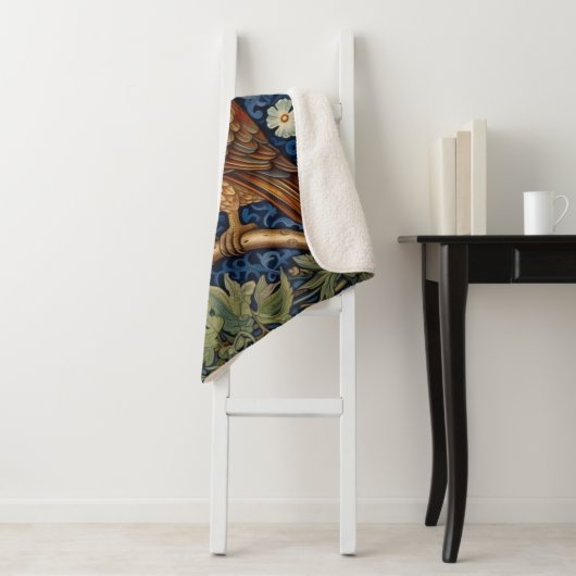 Schüssel im Garten William Morris Stil Sherpadecke (Beispiel)