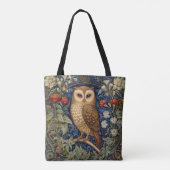 Schüssel im Garten William Morris Stil Tasche (Rückseite)