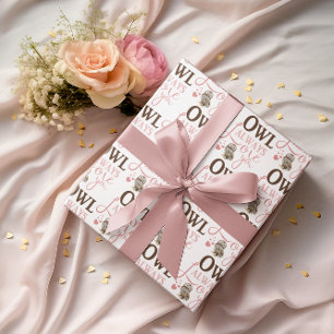 Schüssel immer Liebe Sie wackeln Papierblätter Geschenkpapier Set