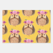 Schüssel immer Liebe Sie wackeln Papierblätter Geschenkpapier Set (Vorderseite 2)