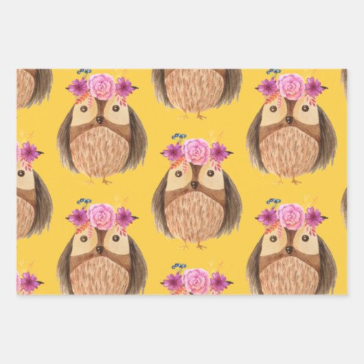 Schüssel immer Liebe Sie wackeln Papierblätter Geschenkpapier Set (Vorderseite 2)