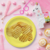 Schüssel Kartoffelchip-WegwerfpapierTeller Pappteller (Party)