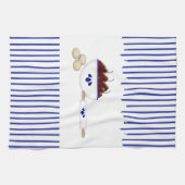 Schüssel Kirschen Küchentuch (Horizontal)