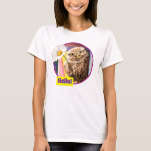 Schüssel mit Blume in Postfach T-Shirt