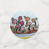 Schüssel mit Blume Konfetti (Klein Vorderseite)