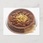 Schüssel mit Chili Postkarte (Vorderseite)