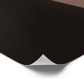 Schüssel mit Farben Poster (Ecke)